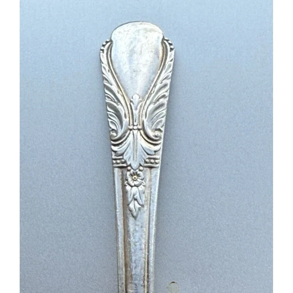 Wm Rogers Mfg Co Original Rogers Avalon Cabin Serving Spoon‎ Vintage Silverplate